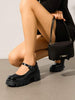 Women's Mary Janes Shoes For Women, Platform Dress Low Heel Chunky Pumps Round Toe Ankle Strap Pumps Shoes Oxfords